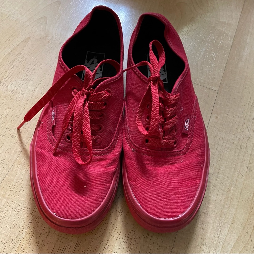 Red Vans